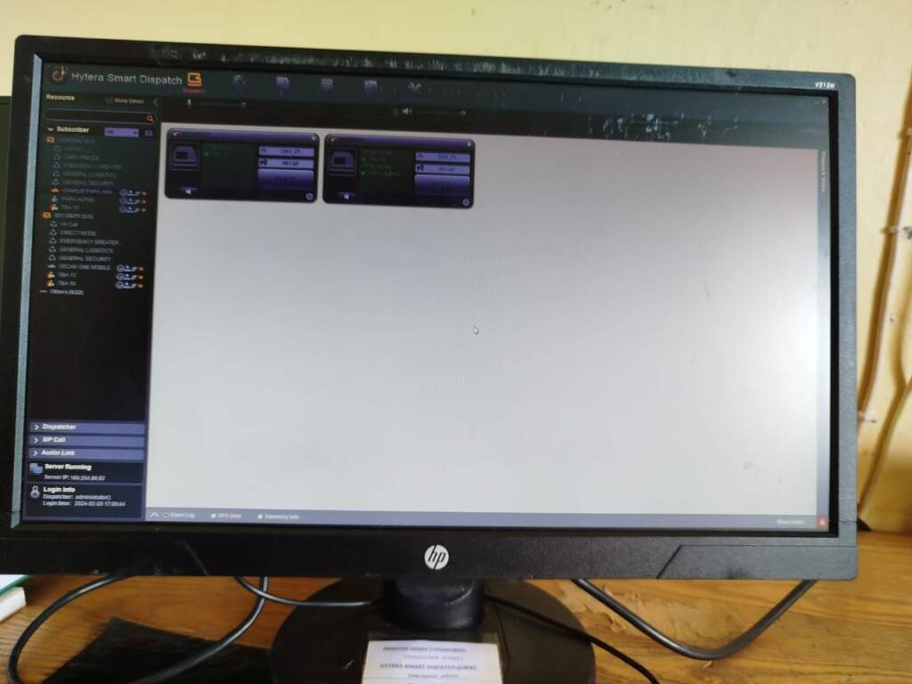 Installation of Hytera Smart Dispatch System3