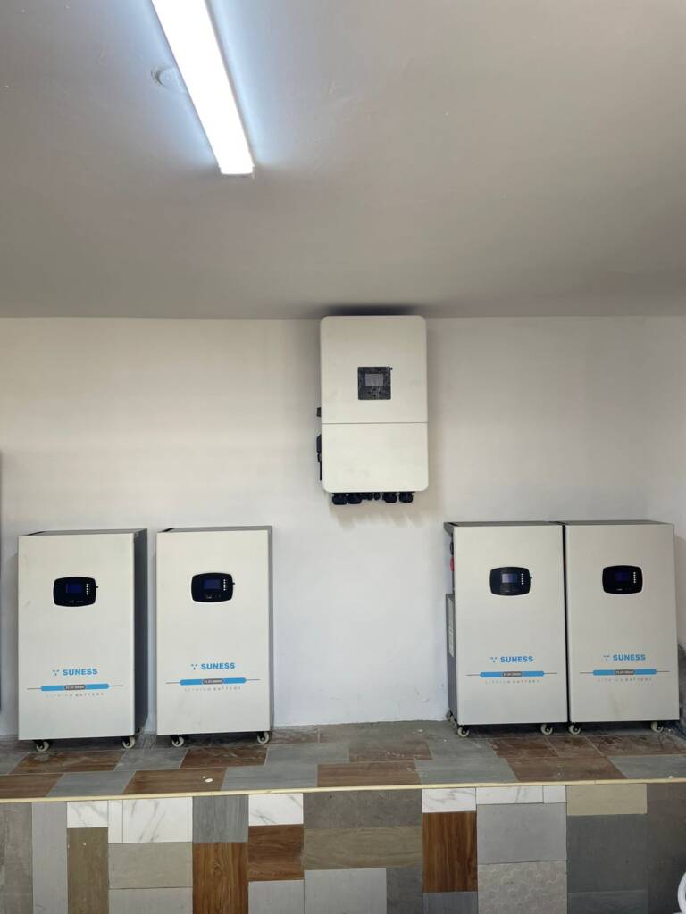 solar installation on residential premises